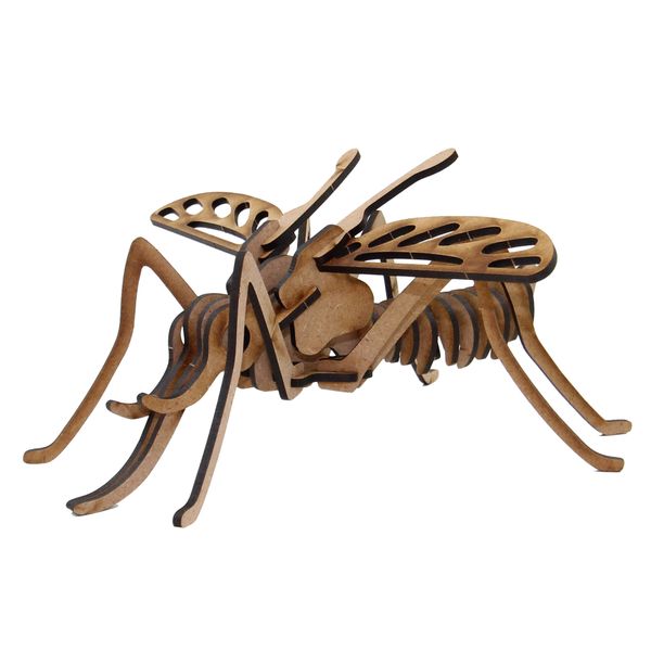 Wow We - 3D Wooden Model Insects Mosquito