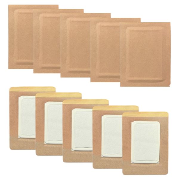 Castor Oil Patches Disposable Self-Adhesive Anti-Leakage Cotton Pack of 10