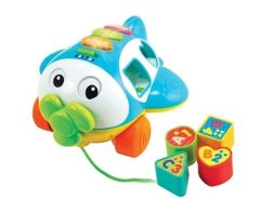 WinFun Sort 'n Learn Pull Along Plane