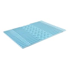 2 Inch 5 Zone Cooling Gel Memory Foam Mattress Topper 53x75 Inches
