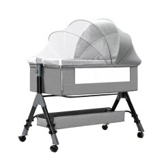 Multi-Functional Baby Bed Foldable Portable Baby Crib