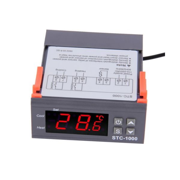 STC 1000 Digital Temperature Controller - 2 K/Watts