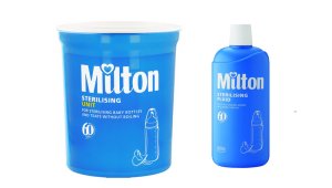 Milton Sterilizing Unit &amp; Sterilizing Fluid Combo