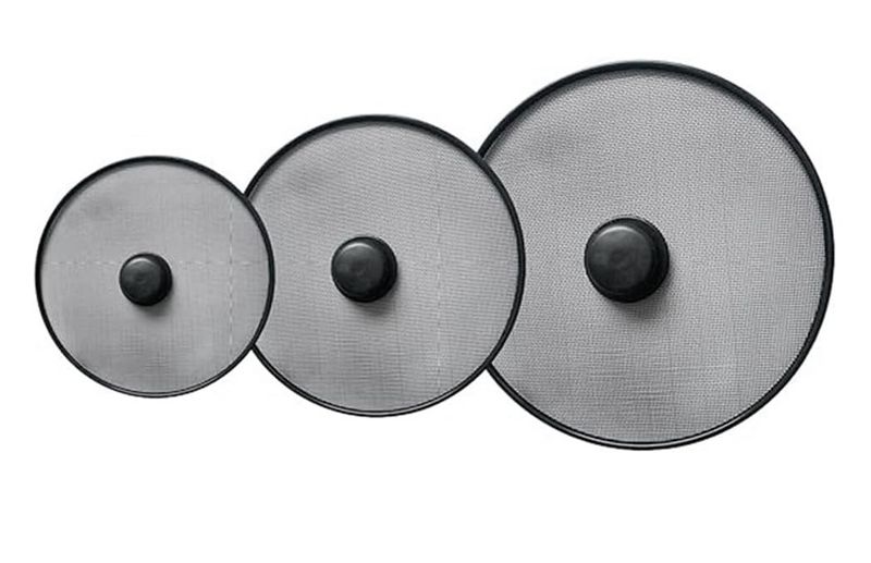 3 Piece Splatter Screens Frying Pan Splatter Guard