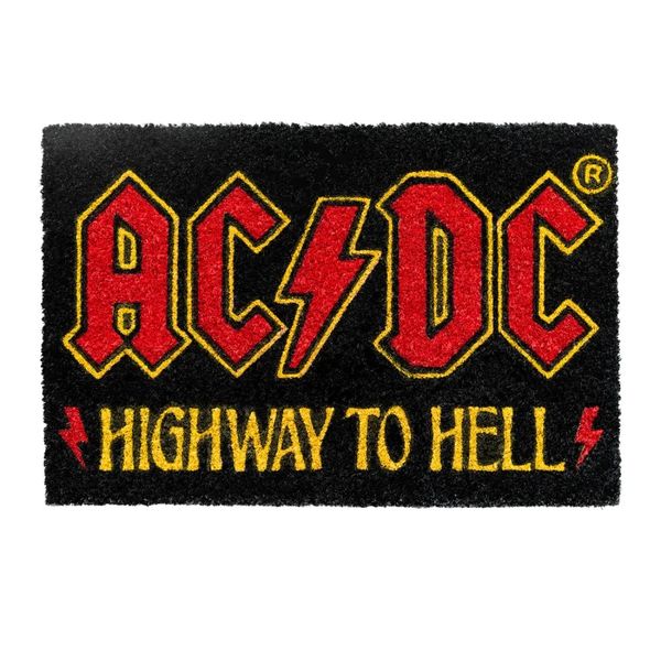 AC/DC (Highway to Hell) Coir Doormat (60cm x 40cm)