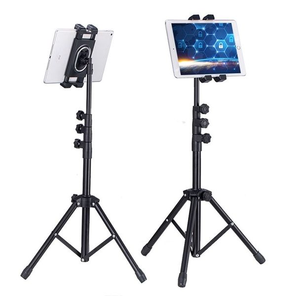 Tripod Floor Tablet Stand Adjustable 360 Tablets Holder 7-11.5 W306 F1436