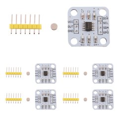 5Pcs AS5600 Magnetic Encoder Sensor Module 12Bit High Precision