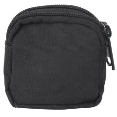 (Dual Layer Pockets)Nylon Outdoor Waist Bag(Black)