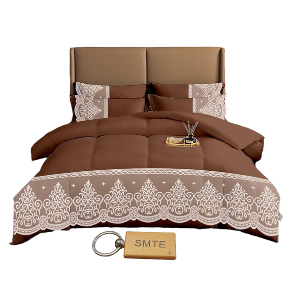 Bedspread Set with a Smte Keyring-DL5PC - 5-Piece