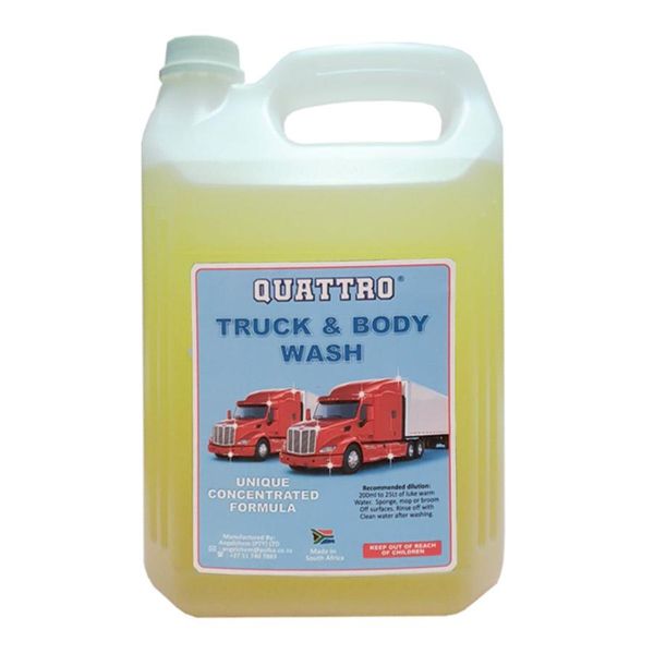 Quattro Truck And Body Wash 1L - 2 Pack