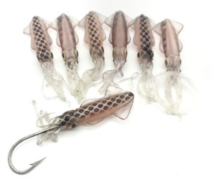 Fishing Buddy 100mm Game Fish Squid Rig And Refill