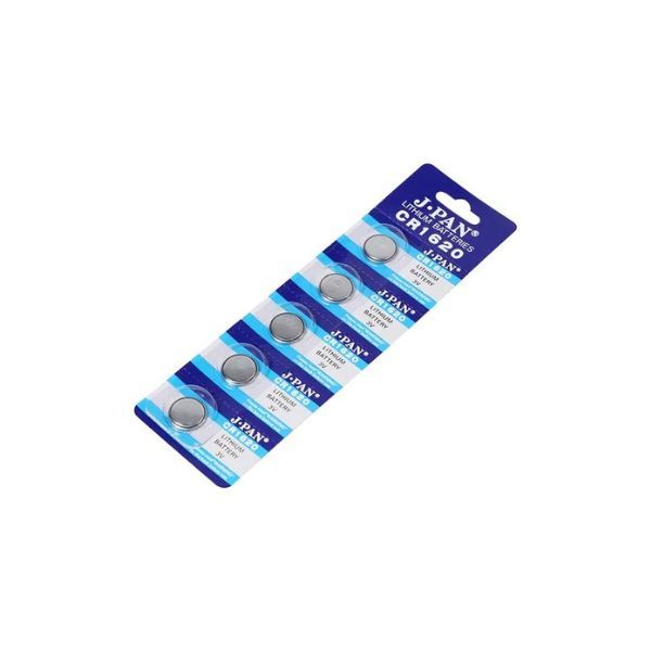 CR1620 3V Lithium Coin Cell Batteries - Long Lasting Power-Pack of 10