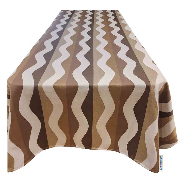 Matoc Designs Tablecloth - Indoor/Outdoor - Progress Almond