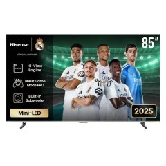 Hisense 85" U7Q 144Hz 4K MiniLED Smart TV with Quantum Dot &amp; Dolby Digital
