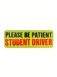 Reflective Magnetic Learner Sticker