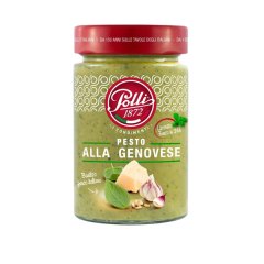 Polli Basil Green Pesto with Garlic 190g