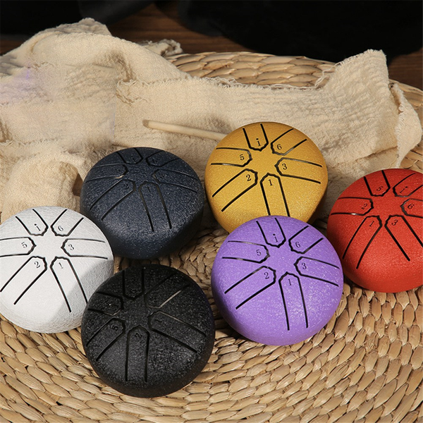 Mini Ethereal Drum Outdoor Rain Drum Garden Rain Drum Purple