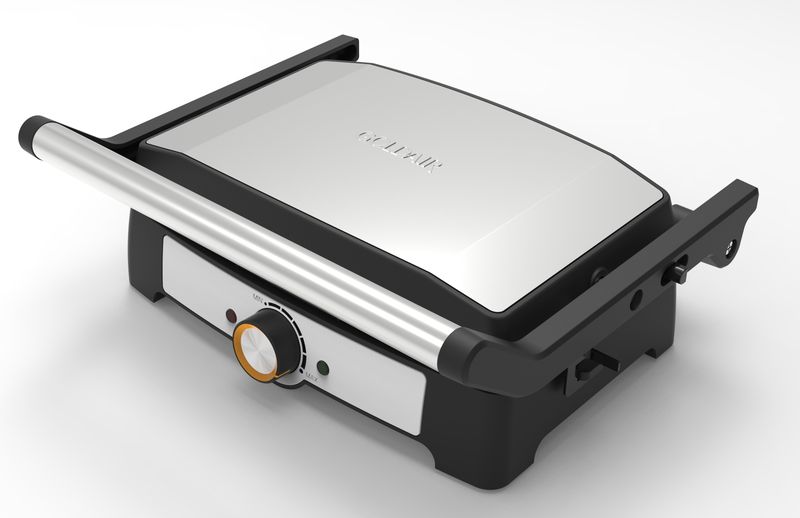 Goldair 1500W Contact Health Grill - Silver - GSGP-8810