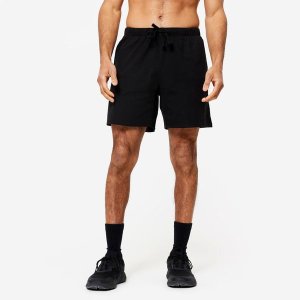 Domyos Men's Fitness Short Shorts 100 - Black
