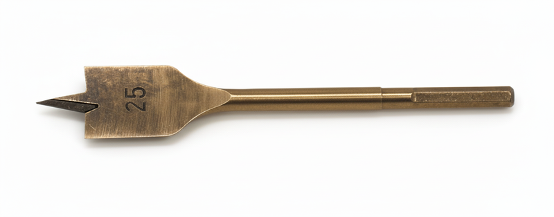 Fox Wood Spade Drill Bit 25mm X 150mm For Carpentry