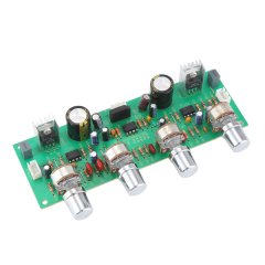 12V NE4558 HIFI Preamp Tone Board Bass Treble Volume Control Pre-Amplifier