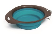 M-Pets Foldable Travel Dog Bowl - Medium
