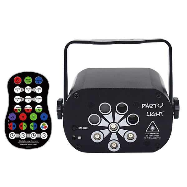 IPSTYLE DJ Light Disco Party Light UV Projection Light Home Party