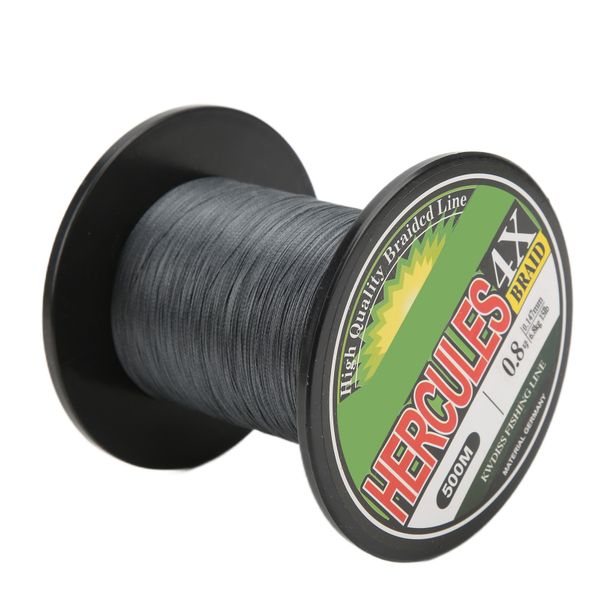 500m PE Braided Carp Line (0.8 Gray)