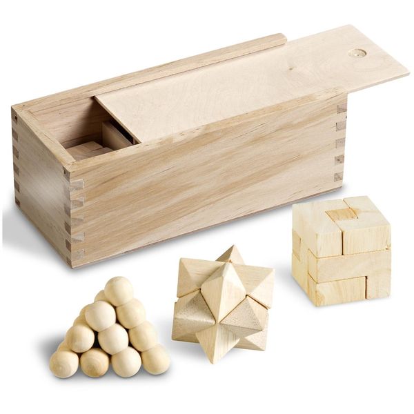 Wooden Box Puzzle Set