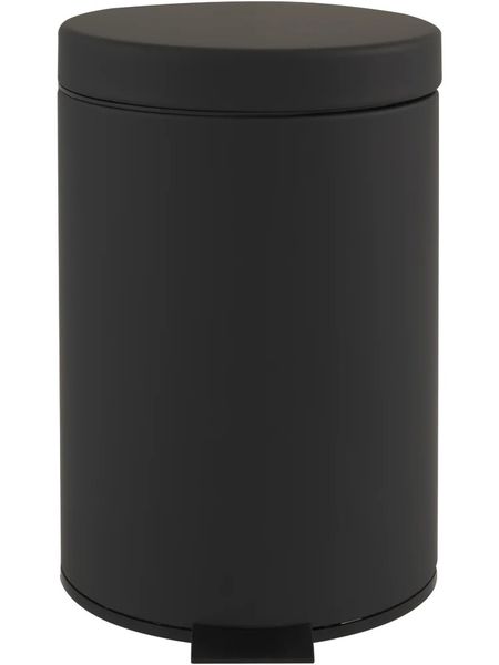 Black Foot Pedal Bin 3L