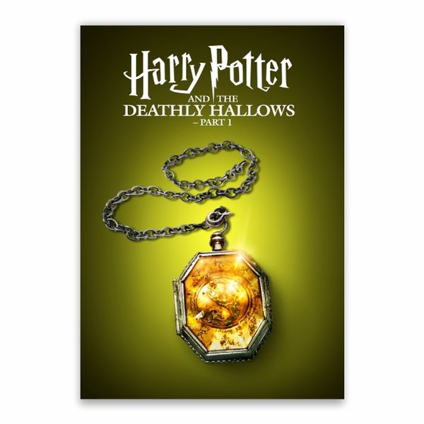 Deathly Hallows Amulet Poster - A1