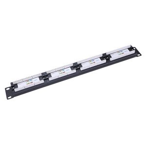 UTP 24 Port Rj45 Patch Panel Rack Ethernet Network Adapter CAT6