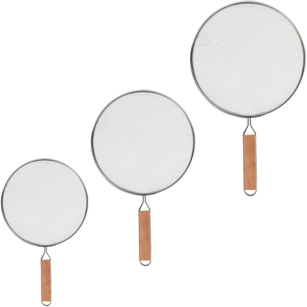 Splatter Screen for Frying Pan 3 Pieces