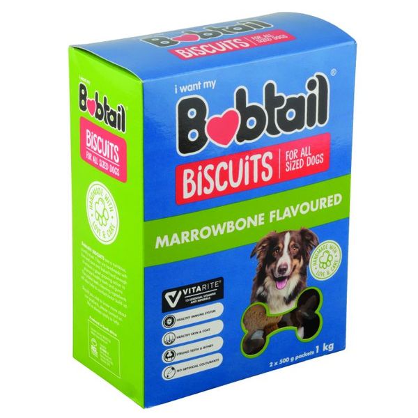 Bobtail Marrowbone Dog Biscuits 1kg 200310