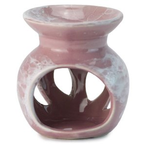 Ceramic Oil Burner, Home Décor, Essential Oil 8cm Single - Pink