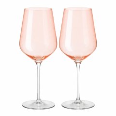 Ritzenhoff Fjord Light Red Wine Glass - Pink (Set of 2)