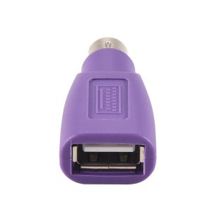 PS2 to USB Connector, Computer Mouse and Keyboard Mini Adapter