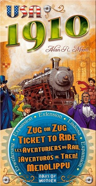Ticket To Ride - USA 1910 Expansion