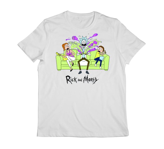 Rick N Morty - Rick! - White T-shirt