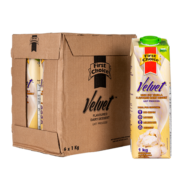 First Choice Velvet - Vanilla Flavoured Dairy Dessert