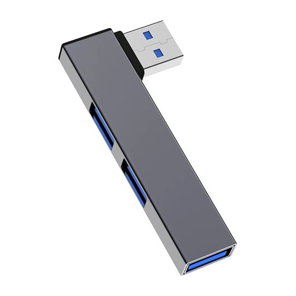 3-Port USB-C Hub OTG Adapter Compatible with MacBook Pro/Air