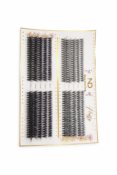 New Darling Fluffy Cluster Eyelashes Set (8mm-16mm)