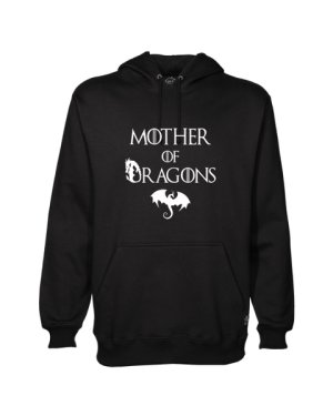 JuiceBubble Mother of Dragons Mens Hoodie - Black