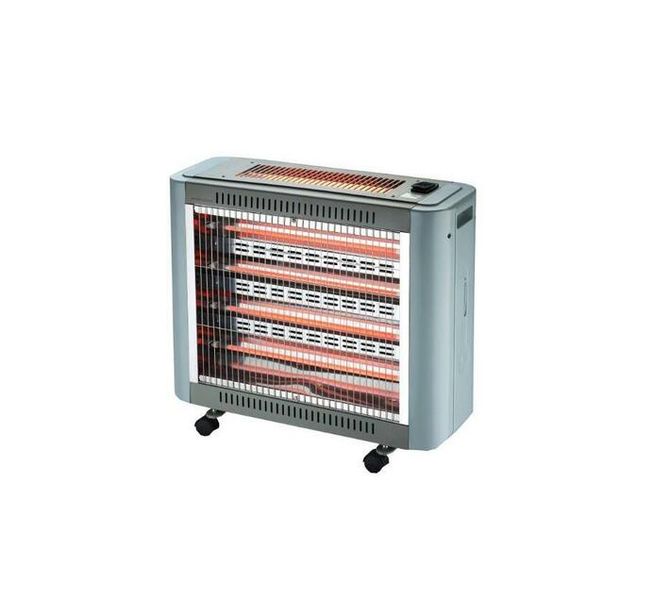 Royal Homeware Quartz Heater 5 Bar with Fan and Humidifier - Black (2000w)