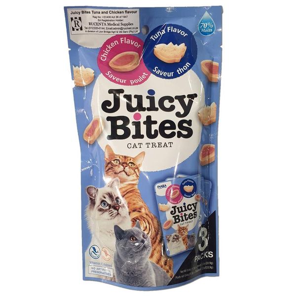 Juicy Bites Cat Treat- Chicken &amp; Tuna Flavour