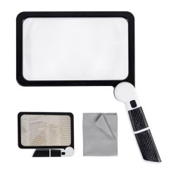 5X Magnifying Glass with Light Full Page Magnifier for Reading