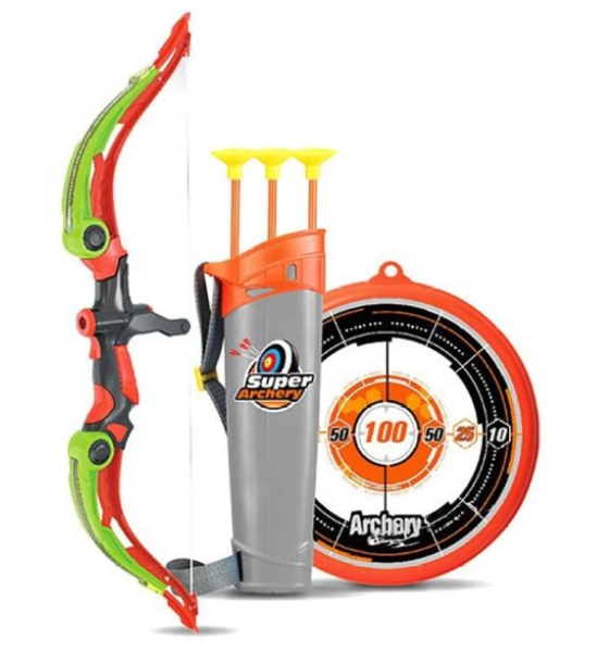 SamMag Biz Kids Archery Bow and Arrow Toy Set with Target Board Outdoor