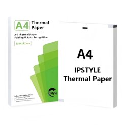 IPSTYLE A4 Thermal Paper Sheet Printing Paper for Printer