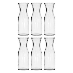 Regent Glass Carafe 6 Pack, 250Ml (172X60Mm Dia)