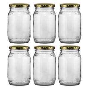 Consol Honey Jar 6 Pack, 352ml